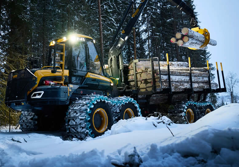 Ponsse Mammoth Estabilidad Forestal