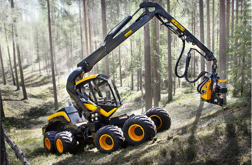 Ponsse Scorpion King en Bosque